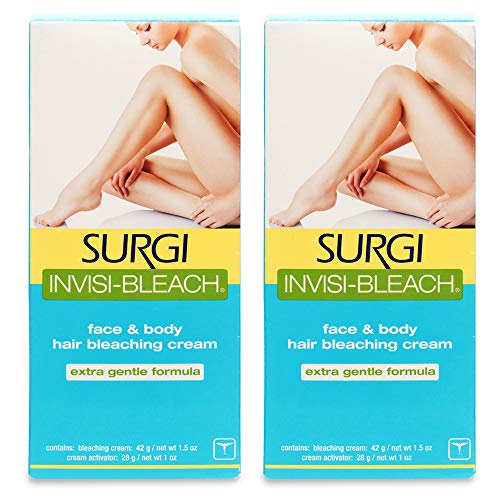 Surgiwax Facial Hair Removal Cream for Women – Depilatory Cream for Face, Neck, & Sensitive Skin, Professional Hair Remover, 1 oz