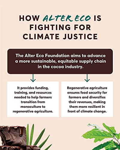 Alter Eco | Dark Chocolate Bars | Pure Dark Cocoa, Fair Trade, Organic, Non-GMO, Gluten Free (Brown Butter)