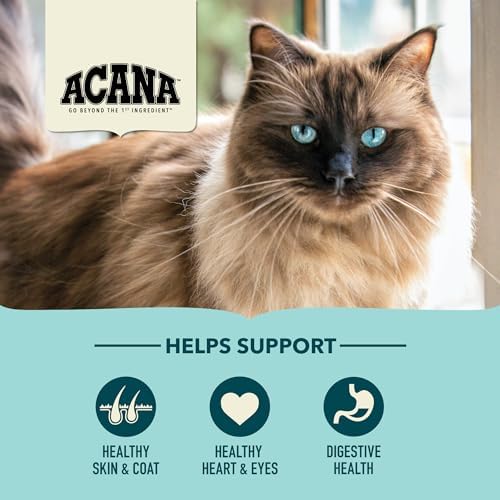 ACANA Dry Cat Food Bountiful Catch Salmon Catfish and Herring 4lb Bag