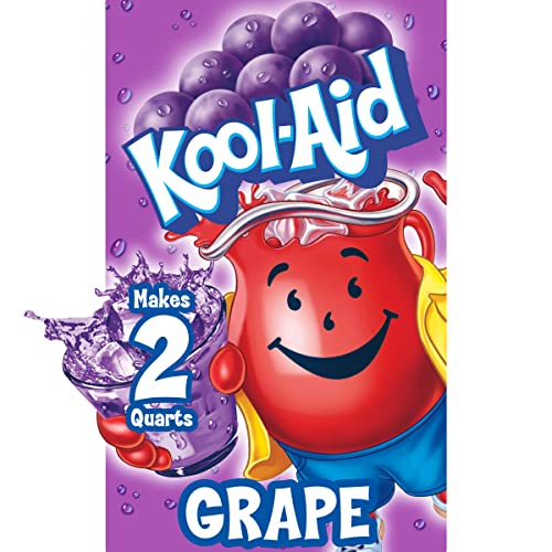 Kool-Aid .14 Oz Soft Drink-Powdered Unsweetened Grape, 48 Count (Pack of 4)