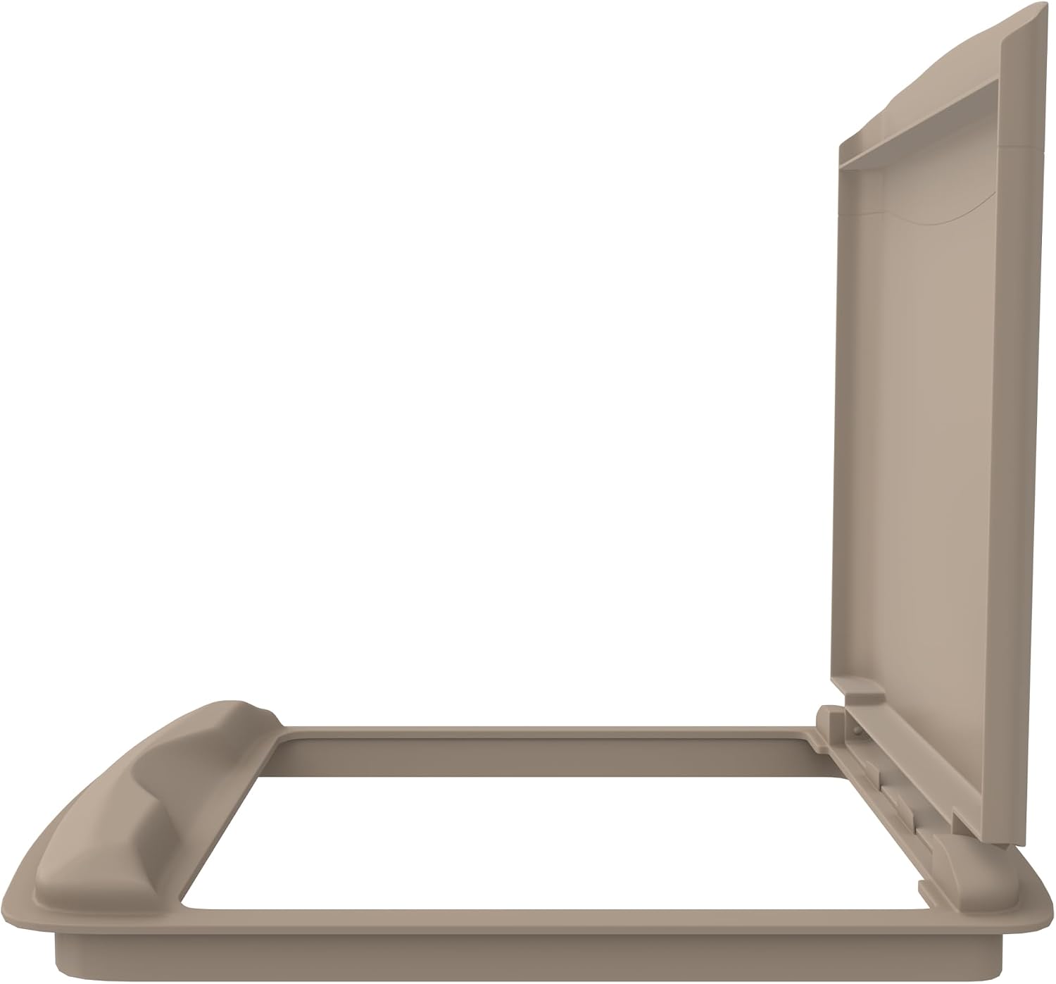 Rev-A-Shelf 35 Qt Under Sink Garbage Can Lid for Base Kitchen and Bathroom Cabinet, Replacement Plastic Trash Bin Lid Only, White, RV-35-LID-1