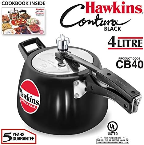 Hawkins Contura 3.5 Liters Hard Anodized Pressure Cooker