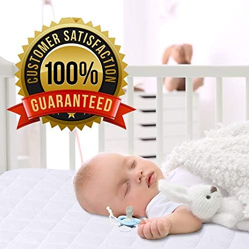 PlushDeluxe Bamboo Waterproof Mattress Protector, Queen Size, Ultra Soft