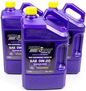 Royal Purple 53020 0w20 Multi-Grade SAE Oil Bottles, 15 Quart, 1 Pack