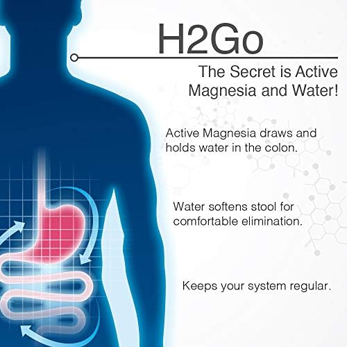 Lane Labs - H2Go, Helps Relieve Constipation and Irregularity, Gentle and Effective, Natural Mineral Supplement, Supports Colon and Digestive Health