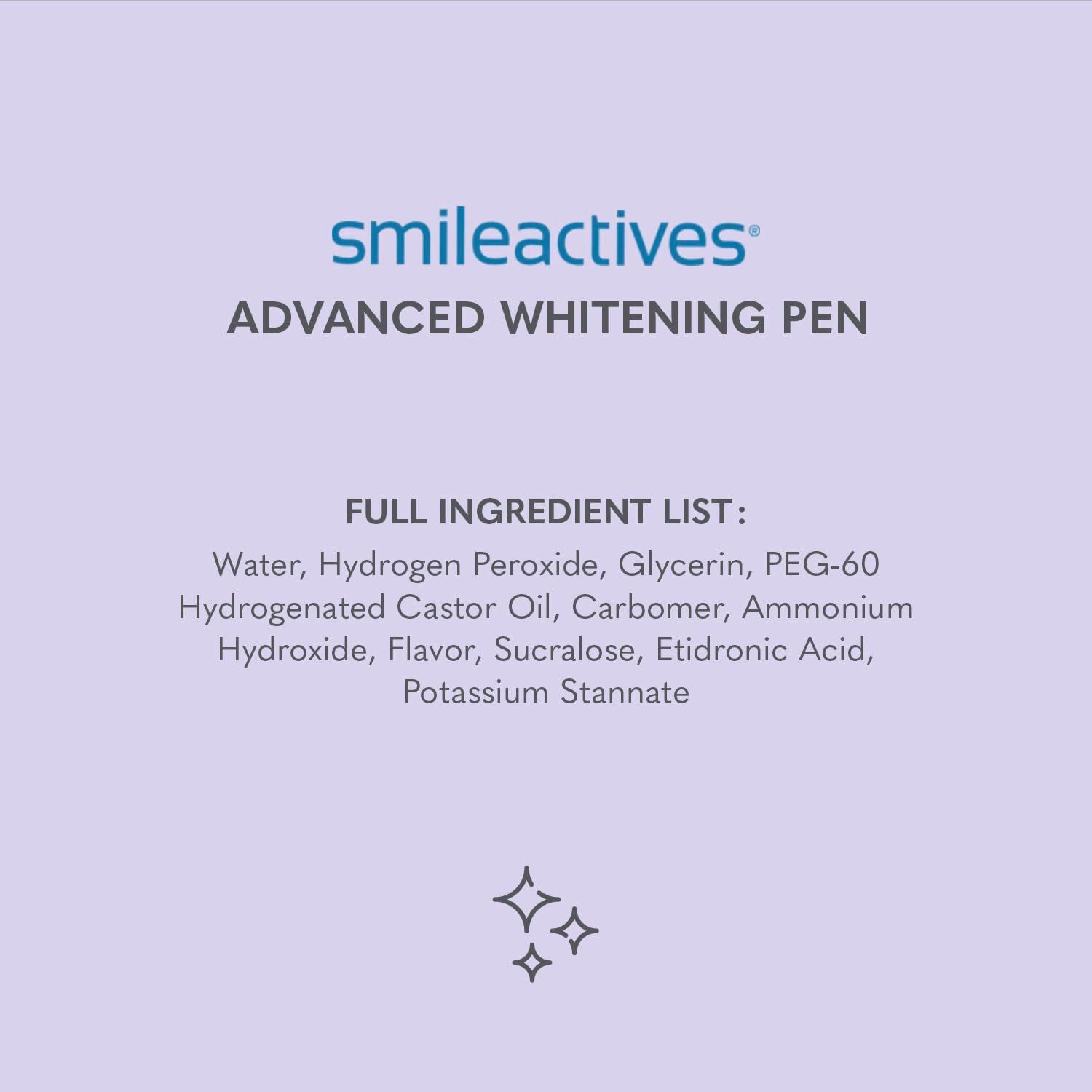 Smileactives Teeth Whitening Pen, Stain Remover Gel, Vanilla Mint, 2-Pack | Precision Brush-Tip Applicator, Dental-Grade Formula, Travel-Ready Design