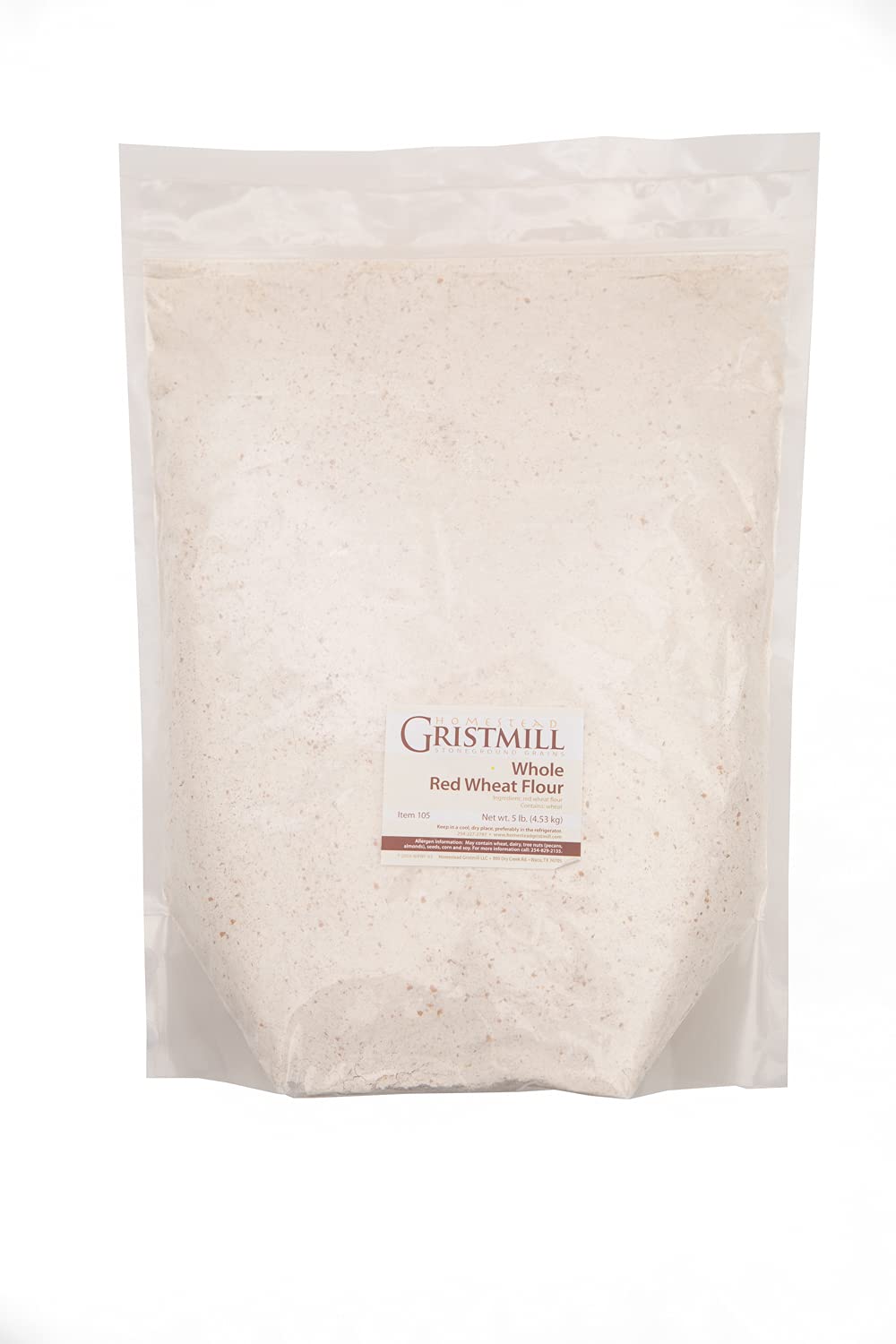 Homestead Gristmill Stone Ground Whole Red Wheat Flour - Non-GMO