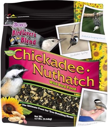 F.M. Brown's Bird Lover's Blend, 4-1/2-Pound, Chickadee/Nuthatch