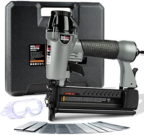 NEU Master Nail Gun, 2 in 1 Pneumatic Brad Nailer/Staple Gun