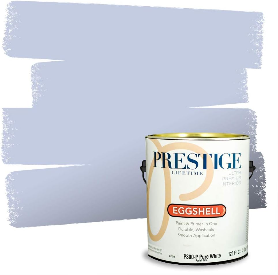 PRESTIGE Paints Exterior Paint and Primer In One, 1-Gallon, Satin, Comparable Match of Sherwin Williams* Blueblood*