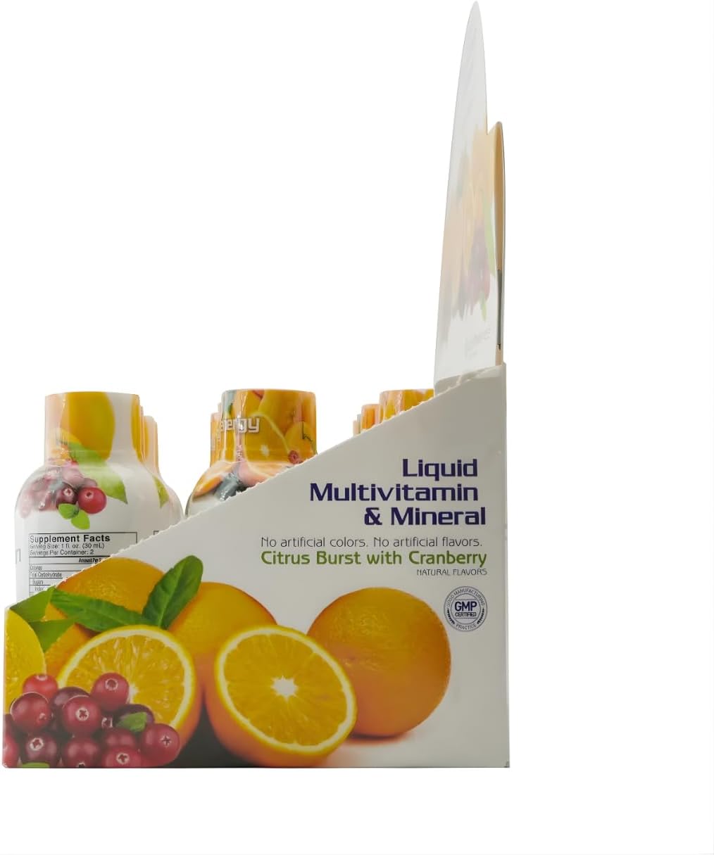 1st Step for Energy, Liquid Multivitamin and Mineral Citrus, 2-Ounce (Pack of 12)