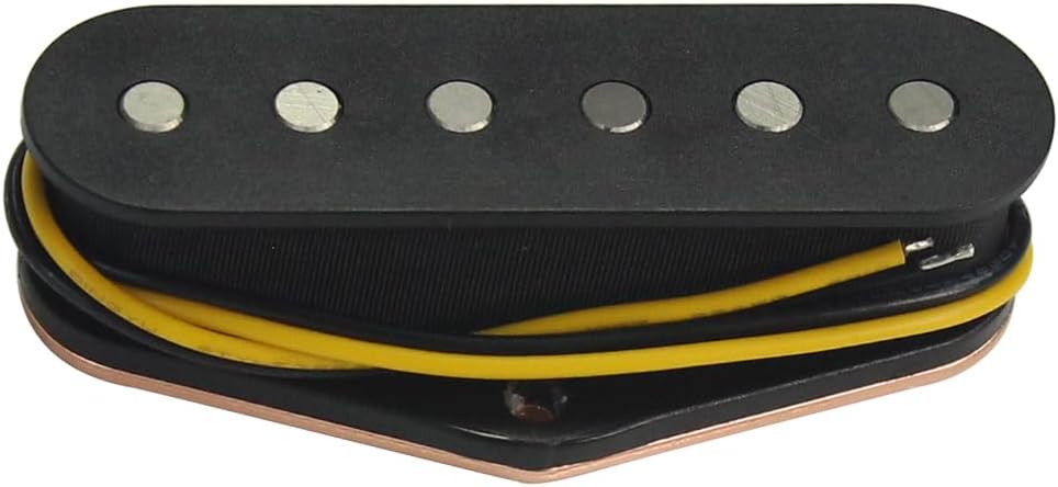 FLEOR Alnico 5 Guitar Pickups - TL Bridge & Neck Pickup (Chrome) for TL Style Guitar