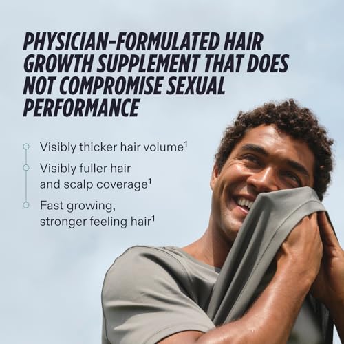Nutrafol Men Hair Growth Supplements, Ages 18-49, 1-Month Bottle