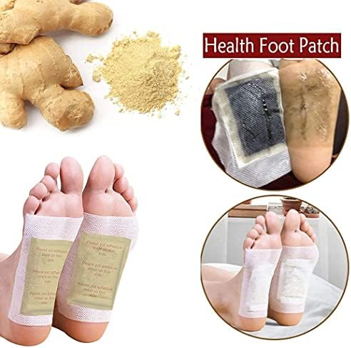 Foot Pads, 120 Pads Outgeek Natural Foot Pad for Foot and Body Care Sleep & Feel Better All Natural 60 Pack