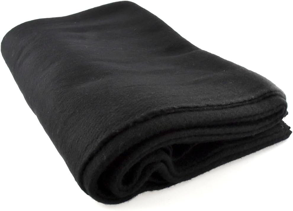 SE 51"x 80" Multipurpose Gray Wool Blanket - 50% Wool, Lightweight 2 lb, Zippered Bag Included - Ideal for Camping, Hiking, Emergency Survival