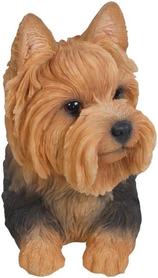Hi-Line Gift Ltd Yorkshire Terrier Resin Dog Lying Down Statue