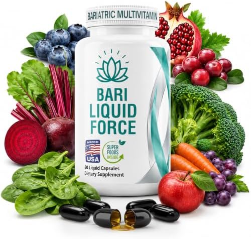 Post Bariatric Multivitamin with Iron Liquid Softgels - 60 Count