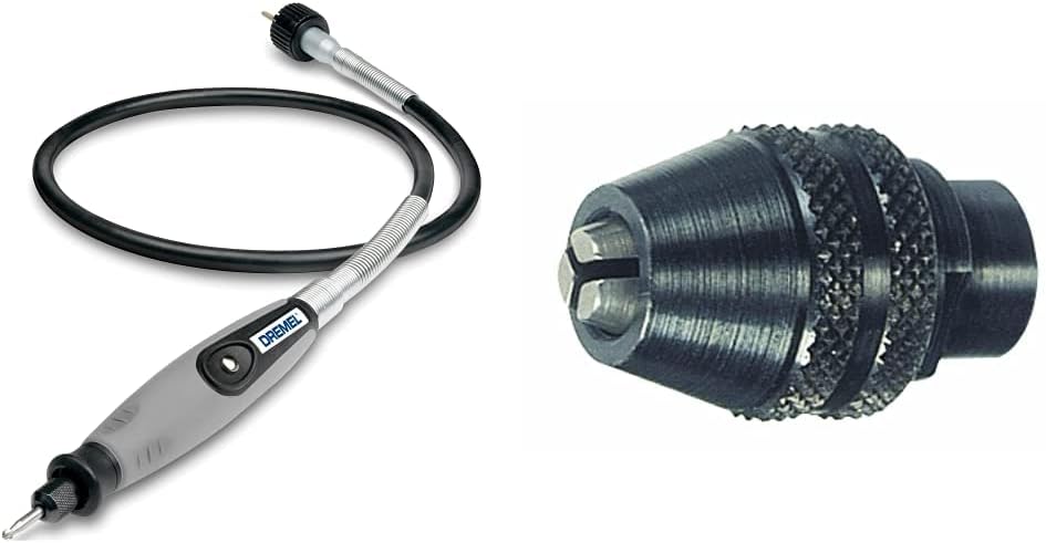 Dremel Flex Shaft Attachment with Comfort Grip and 36" Long Cable - Engraver, Polisher, and Mini Sander for Detail Metal Engraving, Wood Carving