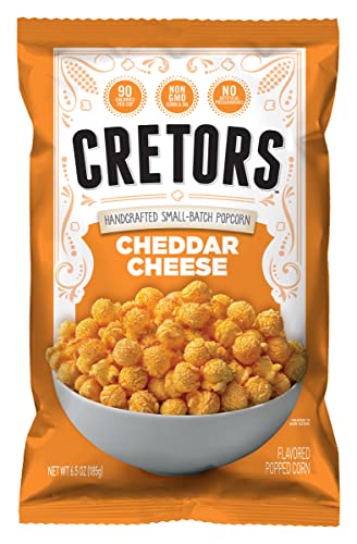 GH Cretors Just The Cheese Corn Popcorn, 6.5 oz