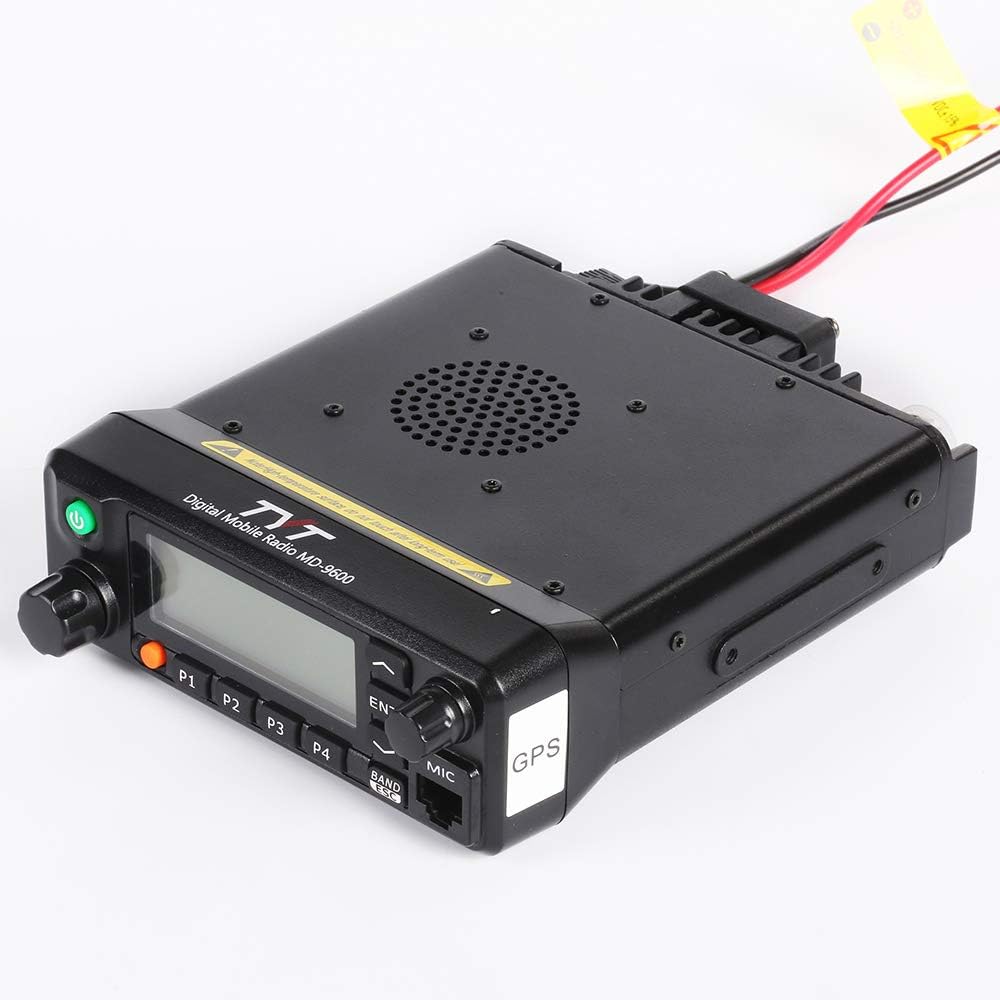 TYT MD-9600 GPS with AES256 Dual Band DMR Mobile Transceiver 50-Watt Car Truck Radio
