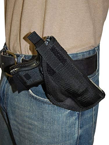 Barsony New Cross Draw Holster for Compact Sub-Compact 9mm .40 .45 Pistols