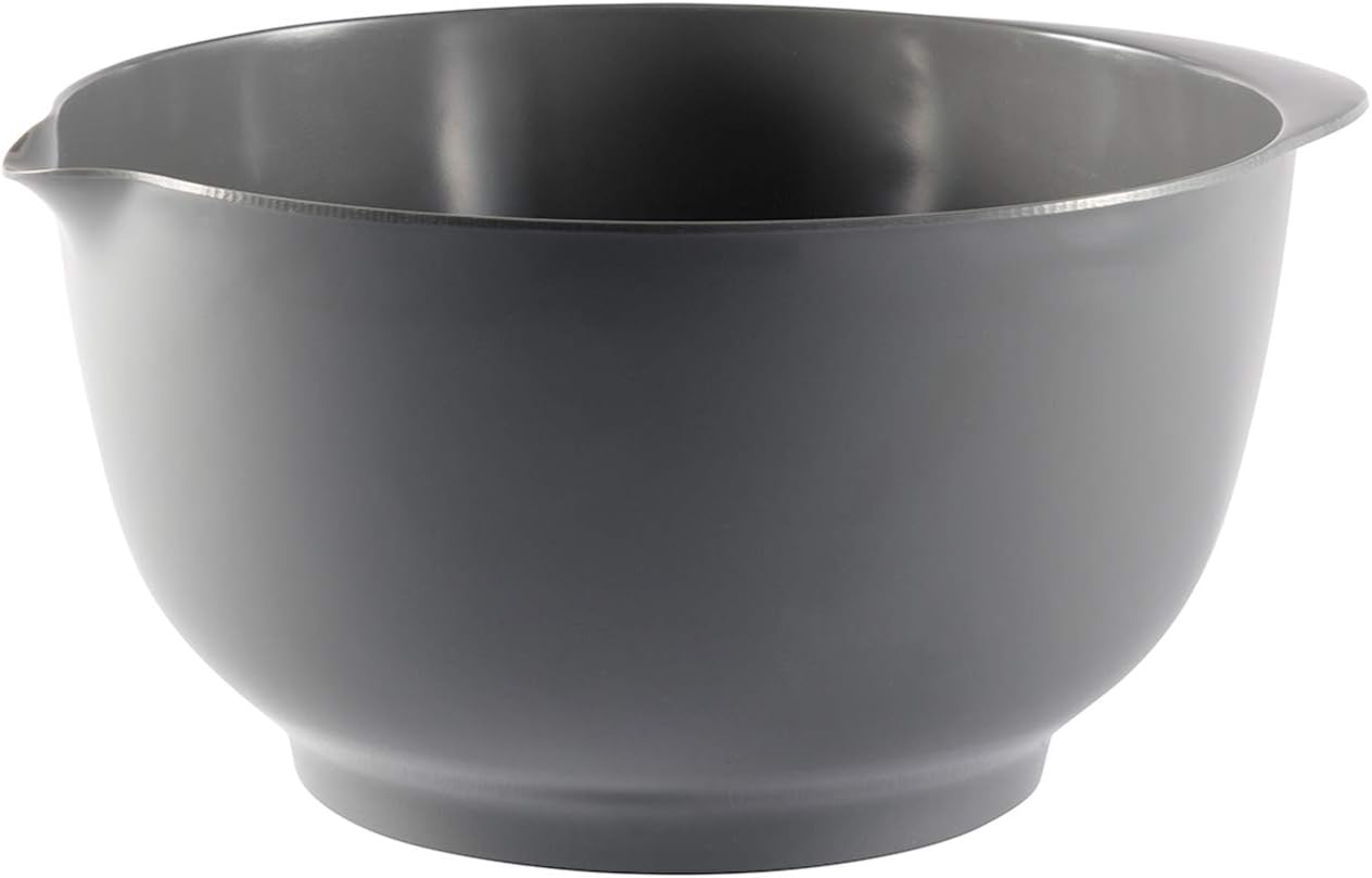 Hutzler Melamine Mixing Bowl Set: 2, 3 and 4 Liters, White (3234WH)