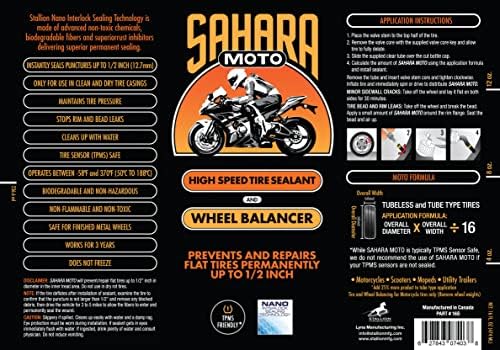 High Speed Tire Sealant and Wheel Balancer 16 oz liquid