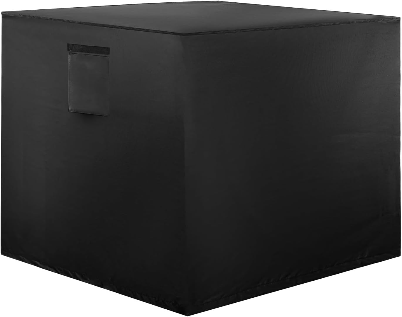 Air Conditioner Cover for Outside 34 x 34 x 30 inch | Square top design, water-resistant 420D Oxford, windproof straps, fits most central ac condensers, year-round