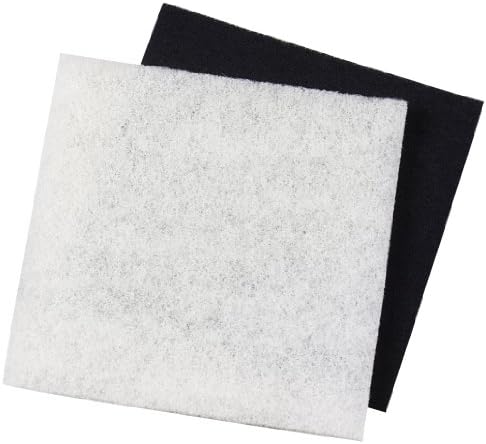 Pondmaster Danner 12202 Carbon and Coarse Pad Replacement Filter, Black, 12"x 12"