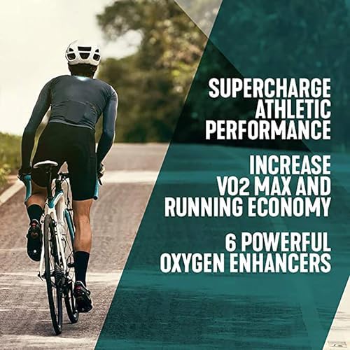 Natural Endurance and Oxygen Supplement to Help VO2 max w/Rhodiola Rosea, B12, and Alpha Lipoic Acid (120 Capsules) (30 Day Supply)