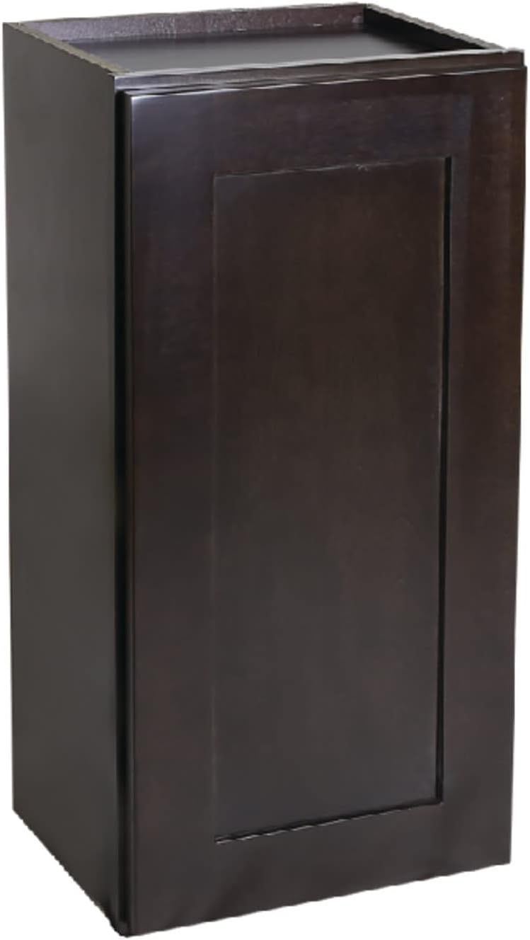 Design House Brookings Kitchen Wall Cabinet, 12", White | Adjustable Shelves, Adjustable Hinges, Wall Mount, Contemporary/Modern, Wood, Kitchen, 561530