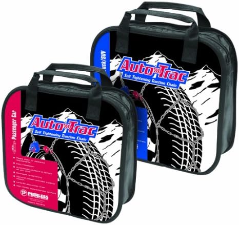 SCC Peerless 0232105 Auto-Trac Light Truck/SUV Tire Traction Chain - 2 Count (Pack of 1)