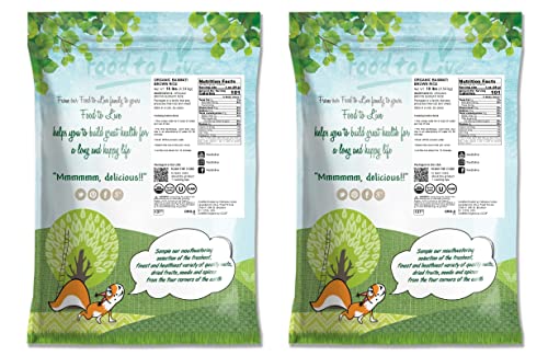 Food to Live Organic Brown Basmati Rice, 20 Pounds Non-GMO, Whole Long-Grain Rice Variety, Fragrant, Kosher, Vegan, Bulk. Less Starch Content. High in Dietary Fiber. Great for Making Stir-Fries