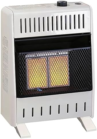 ProCom Heating Liquid Propane Ventless Infrared Plaque Heater With Base Feet - 10,000 BTU, Manual Control - Model# ML100HPA-B