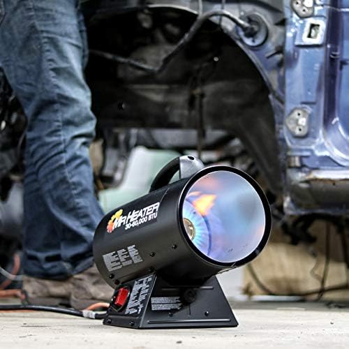 Mr. Heater 60,000 BTU Quiet Burner Technology Forced Air Propane Heater
