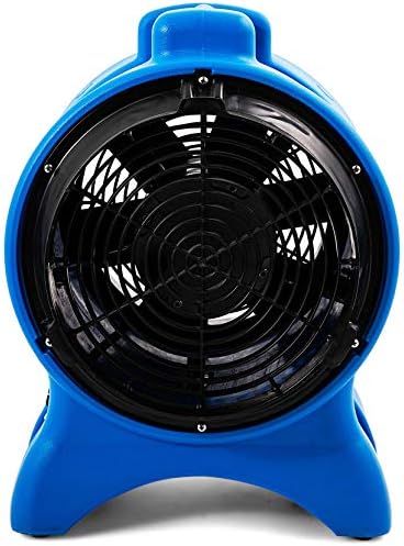 MOUNTO 1HP 3000cfm 12inch Industrial Axial Blower Ventilation Fan Exhaust Blower