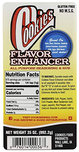 Cookies Food Products Cookies Flavor Enhancer and All Purpose Seasoning, 35 Ounce