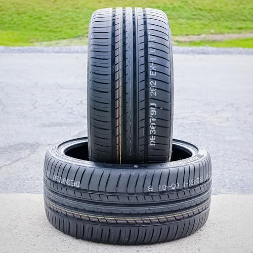 Set of 2 (TWO) Cosmo MuchoMacho All-Season High Performance Radial Tires-245/40R20 245/40ZR20 245/40/20 245/40-20 99Y Load Range XL 4-Ply BSW Black