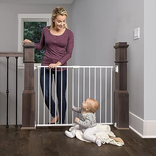 Regalo Safety 36" Extra Tall Baby Gate for Top of Stairs & Dooways