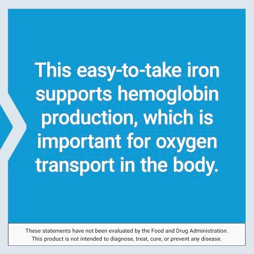 Life Extension Iron Protein Plus, Iron Protein succinylate, absorbable Iron Supplement for Whole-Body Health, Non-GMO, Gluten-Free, Vegetarian