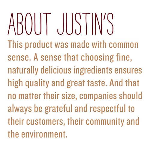 Justin's Classic Peanut Butter, Only Two Ingredients, No Stir, Gluten-free, Non-GMO, Keto-Friendly, Responsibly Sourced, 16oz Jar