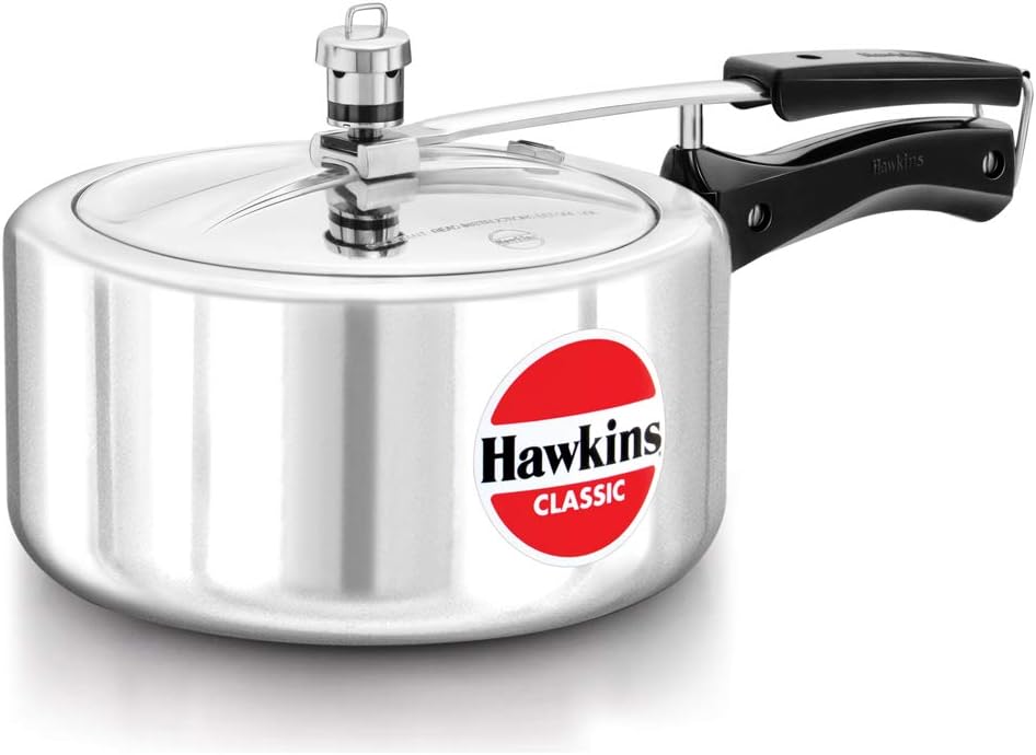 Hawkins Classic Aluminum 6.5 Litre Pressure Cooker
