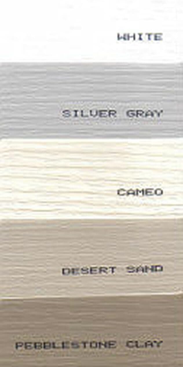 HYWMLY Mobile Home Skirting Vinyl Underpinning Vented Panel White 16" W x 46" L (8 Pack)