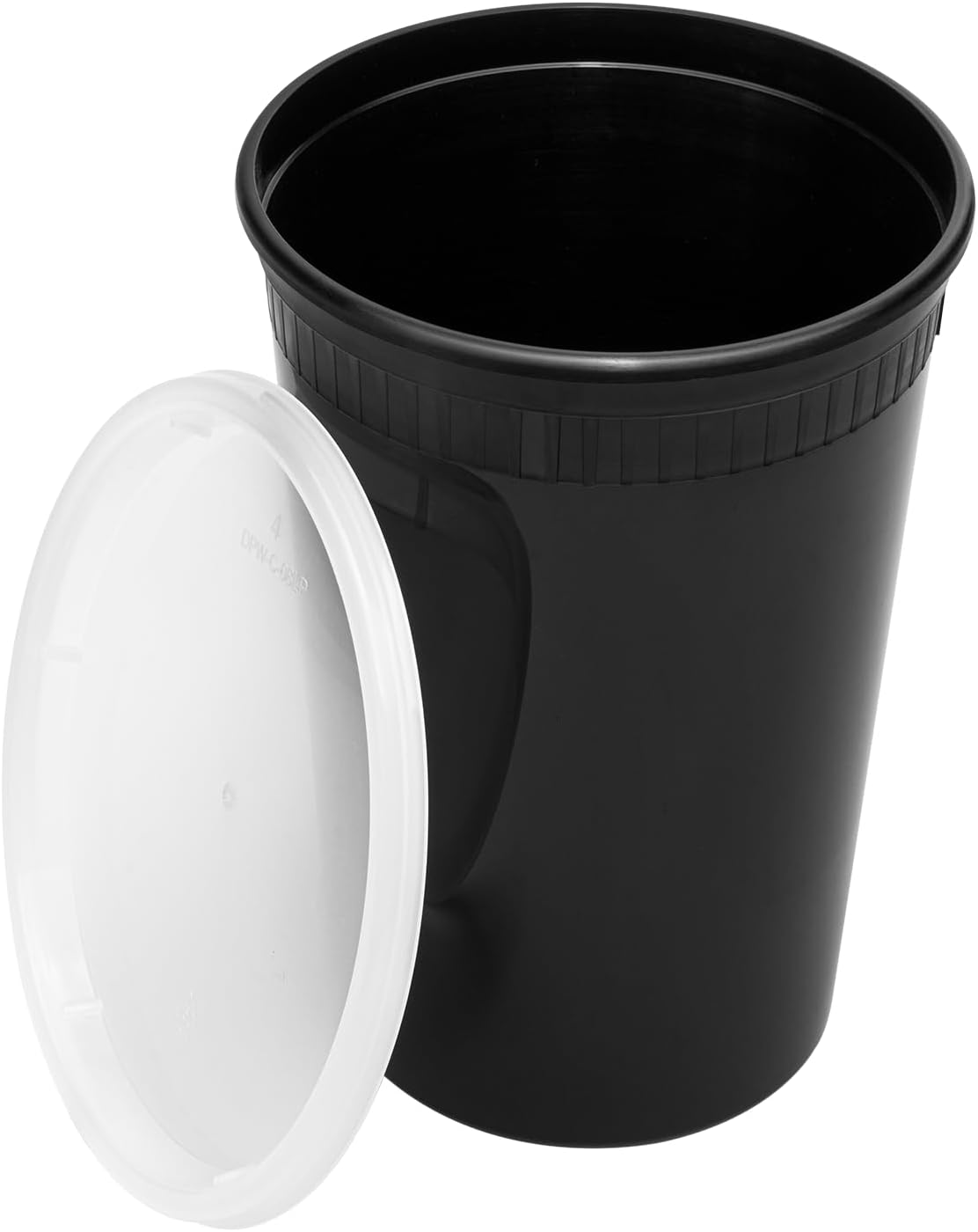 Karat [32oz - 240 ct] Clear PP Injection Molded Round Deli Containers with Lids (FP-IMDC32-PP)