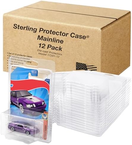 Sterling Protector Case Mainline 12 Pack Model 17201 for Card Size 6.5x4.25