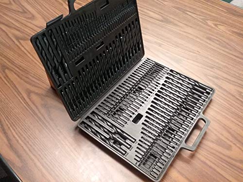 115 Piece 3 in 1 Combo HSS Drill Set Fractions, Numbers, Letters #503-115
