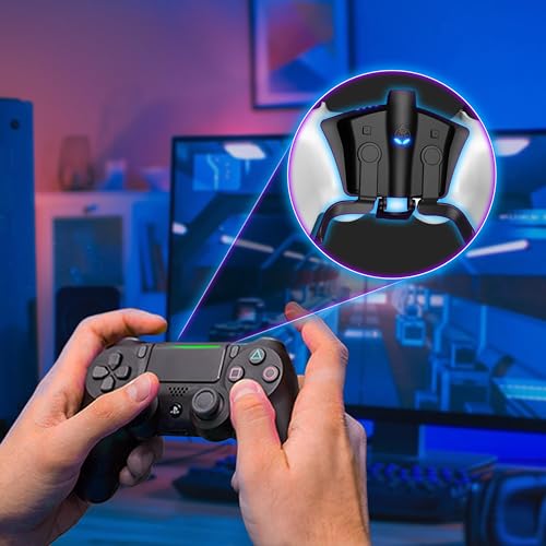 Collective Minds Strike Pack FPS Dominator for PS4 | Wired Controller MOD Kit with 2 Remappable Paddles | Built-In Mods