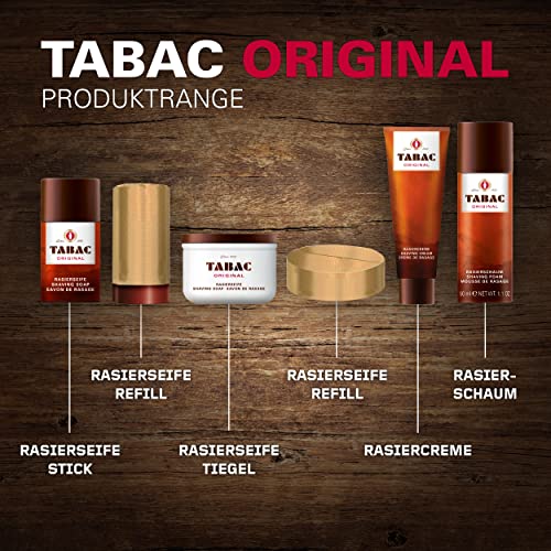 Tabac Original By Maurer & Wirtz For Men. Shaving Soap Bowl 4.4 Ounces