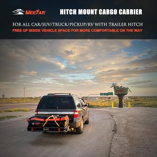 Roof Rack Rooftop Cargo Carrier Basket 65"*39"*6"+Waterproof Bag 20 Cu.Ft. | Roof Basket include Cargo Net with Hooks,Ratchet Straps,Combination Lock|200 Lbs Capacity,Universal Rooftop Large Roof Rack
