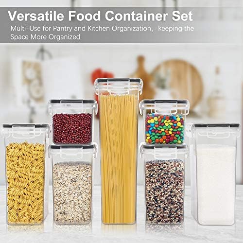 PANTRYSTAR Airtight Food Storage Containers with Lids, 7 PCS